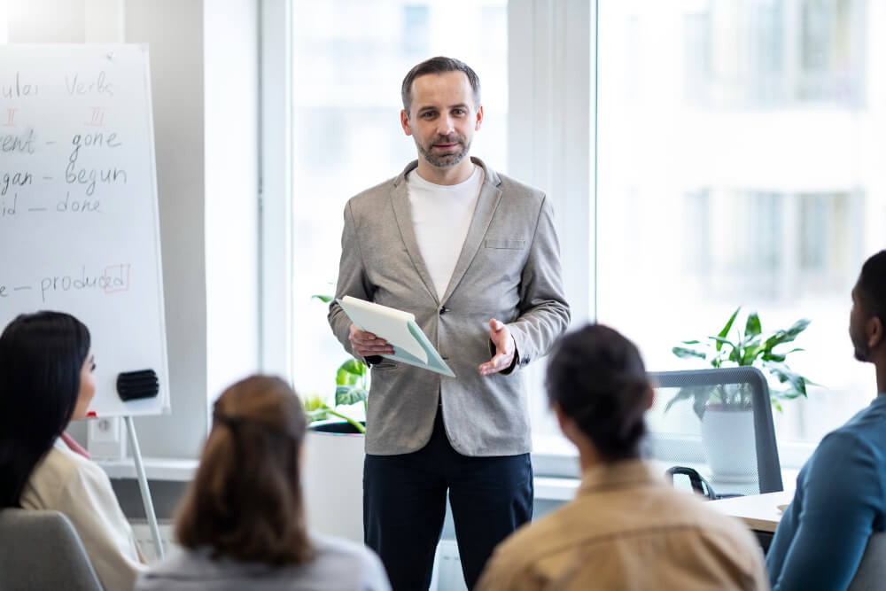 Referent bei einer BCM-Praktiker Weiterbildung